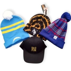 Colorful Beanie and Cap Bundle NWT & NWOT.